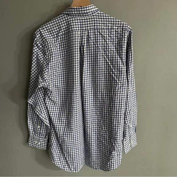 Chaps plaid button down Classic fit twill EUC - Picture 6 of 7